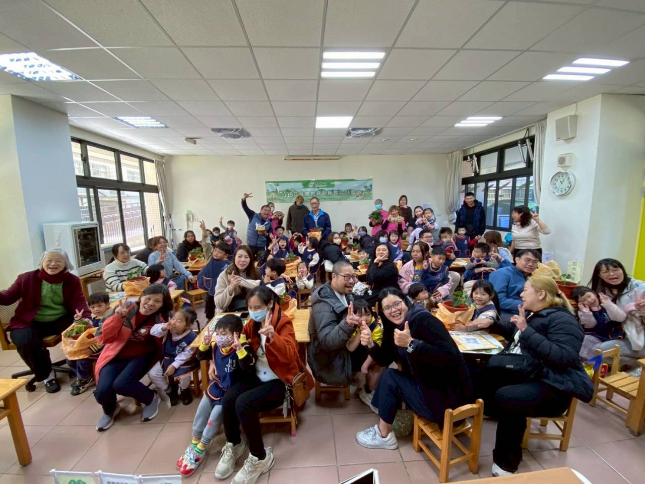 地瓜食農-龍峰國小附設幼兒園-把地瓜種回來